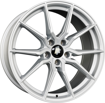 FF-Wheels FF03 Silver Painted Alufelge 8.5x19 Zoll ET35 LK 5x112 ML66.6 – Bild 2