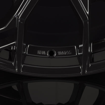 V1 Wheels V7 Glossy Black Alufelge 8.5x19 Zoll ET29 LK 5x112 ML66.6 – Bild 4