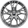 V1 Wheels V7 Glossy Gunmetal Alufelge 8.5x19 Zoll ET29 LK 5x112 ML66.6