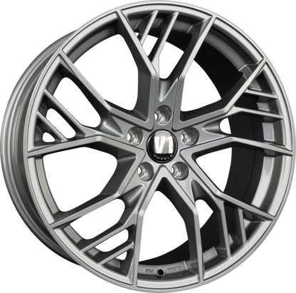 V1 Wheels V7 Glossy Gunmetal Alufelge 8.5x19 Zoll ET29 LK 5x112 ML66.6 – Bild 2