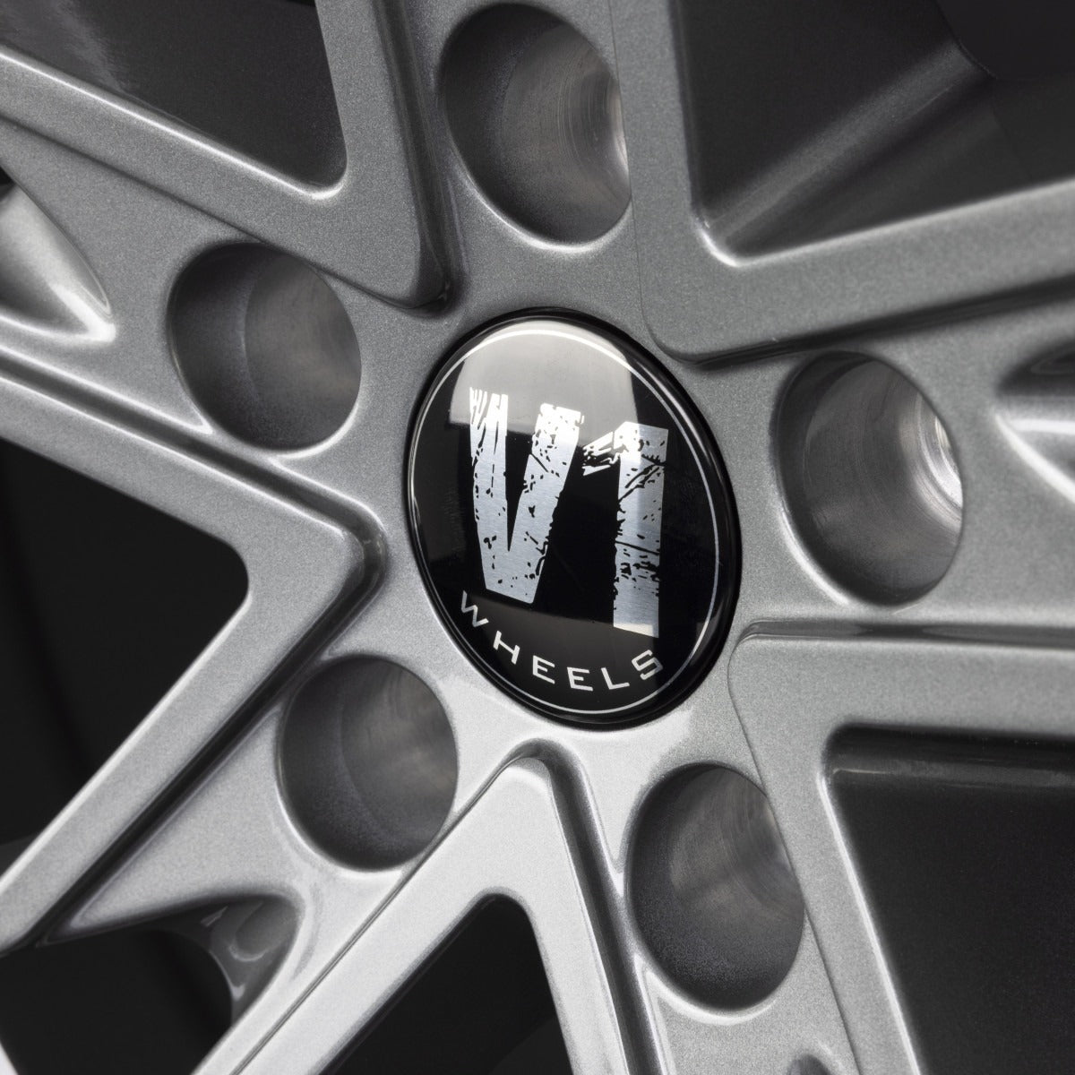 V1 Wheels V7 Glossy Gunmetal Alufelge 8.5x19 Zoll ET29 LK 5x112 ML66.6 – Bild 3