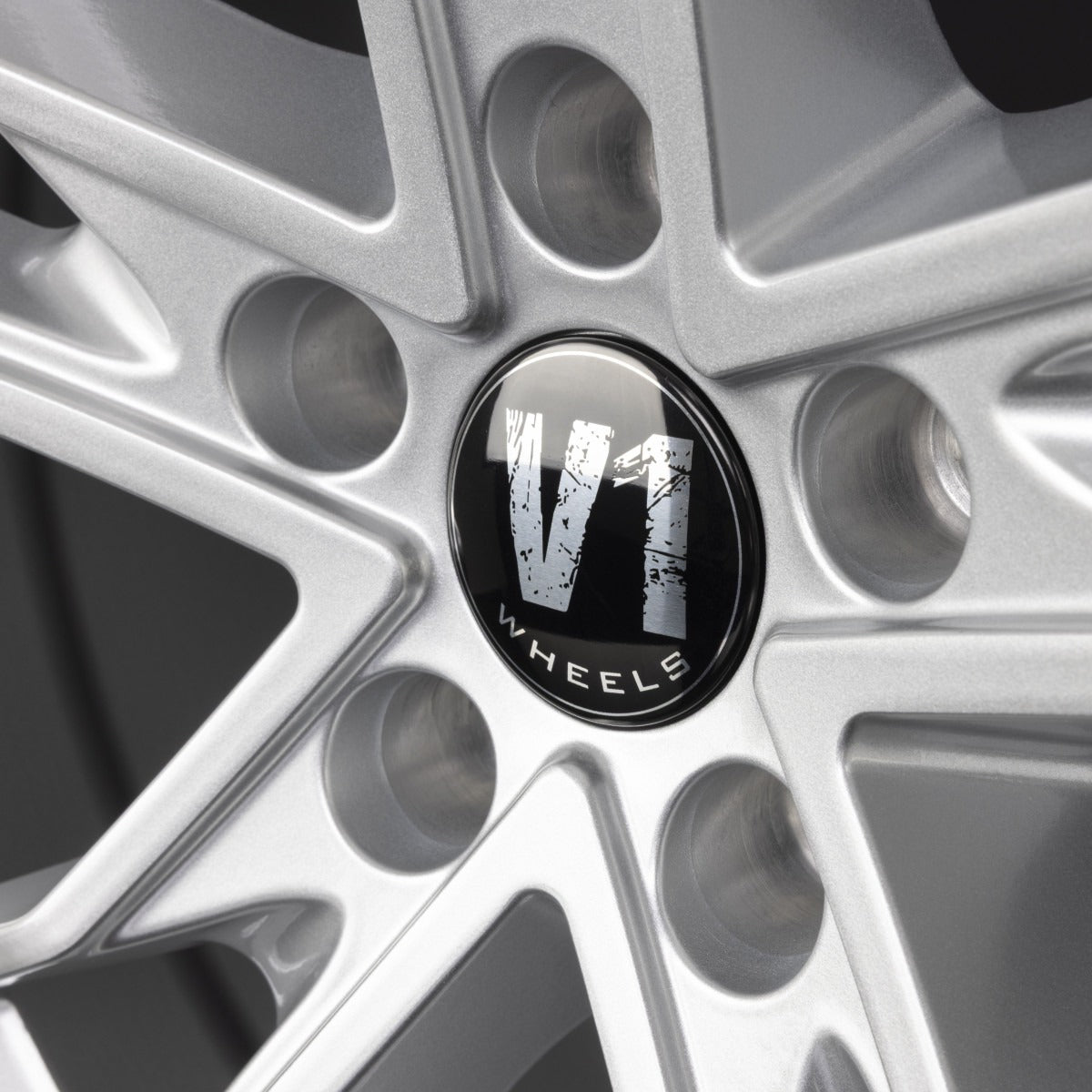 V1 Wheels V7 Hyper Silver Alufelge 8.5x19 Zoll ET29 LK 5x112 ML66.6 – Bild 3