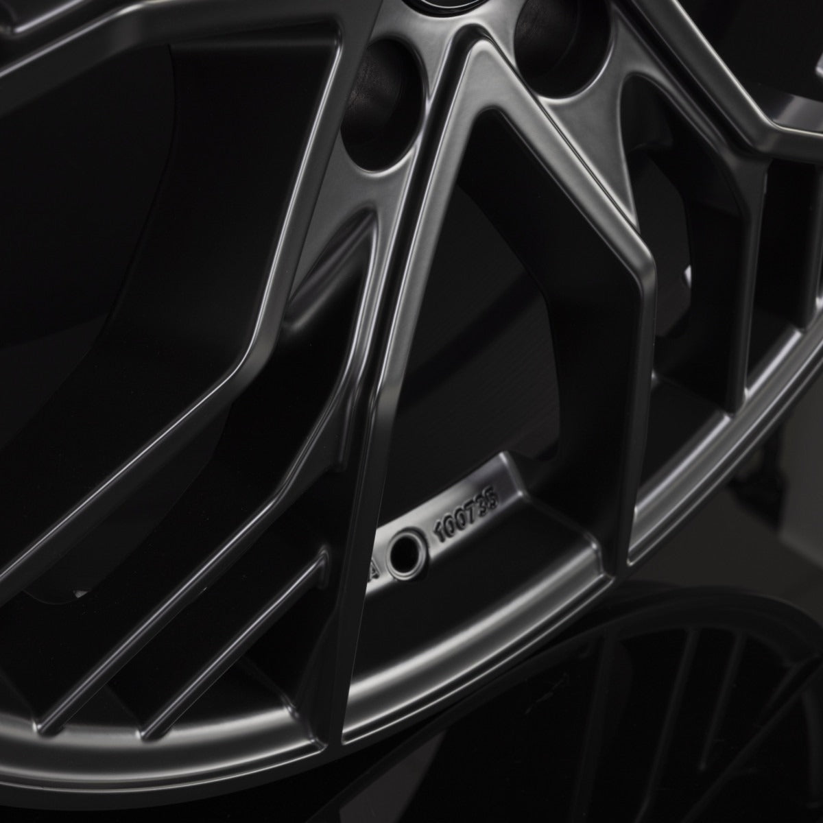 V1 Wheels V7 Matt Black Alufelge 8.5x19 Zoll ET29 LK 5x112 ML66.6 – Bild 5