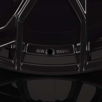V1 Wheels V7 Glossy Black Alufelge 8.5x19 Zoll ET44 LK 5x112 ML66.6 – Bild 4