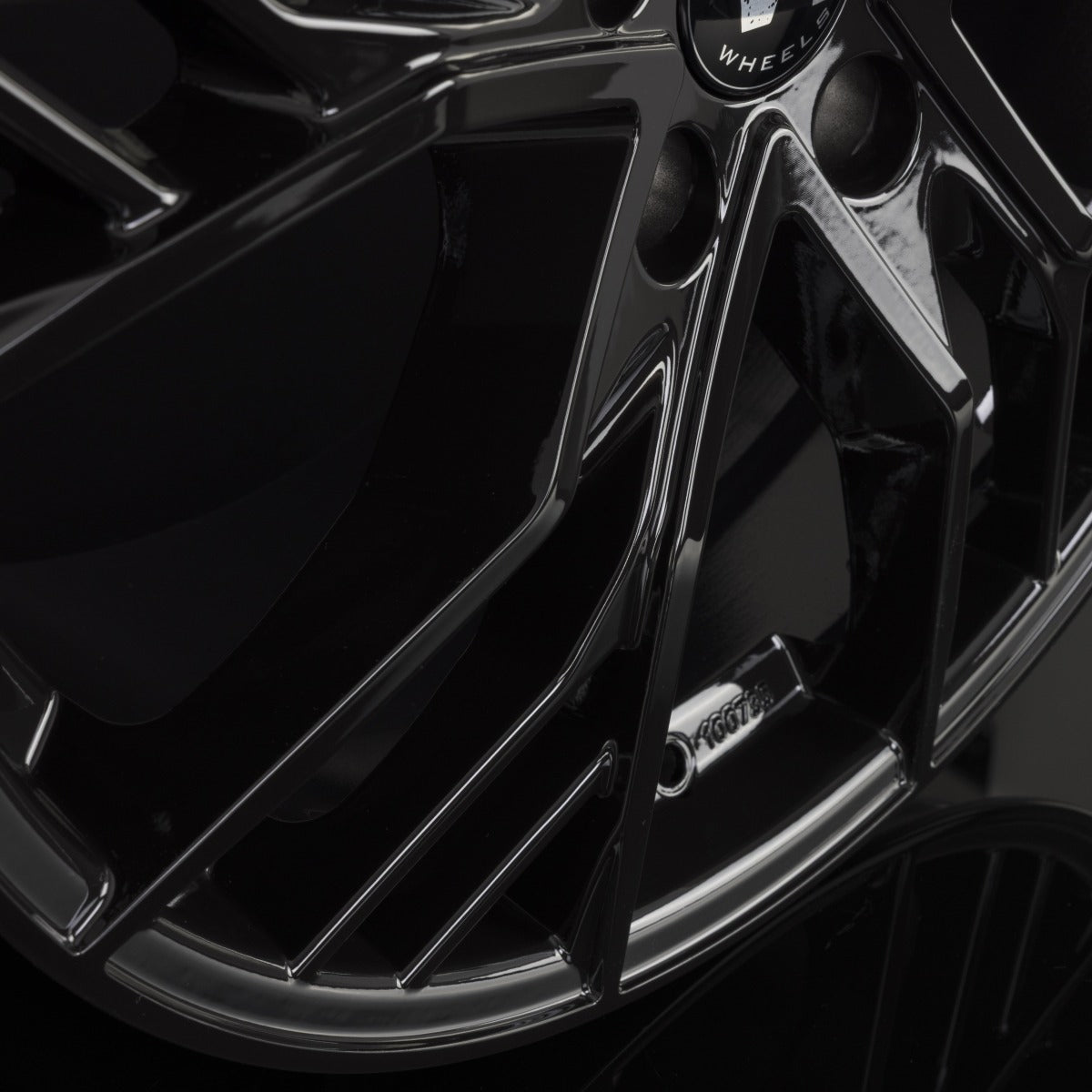 V1 Wheels V7 Glossy Black Alufelge 8.5x19 Zoll ET44 LK 5x112 ML66.6 – Bild 5