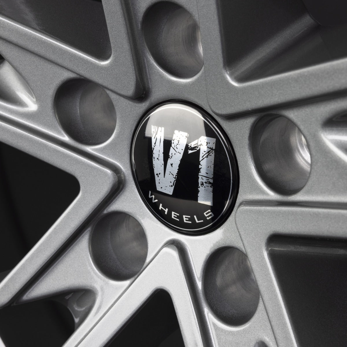 V1 Wheels V7 Glossy Gunmetal Alufelge 8.5x19 Zoll ET44 LK 5x112 ML66.6 – Bild 3