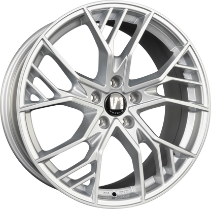 V1 Wheels V7 Hyper Silver Alufelge 8.5x19 Zoll ET44 LK 5x112 ML66.6 – Bild 2