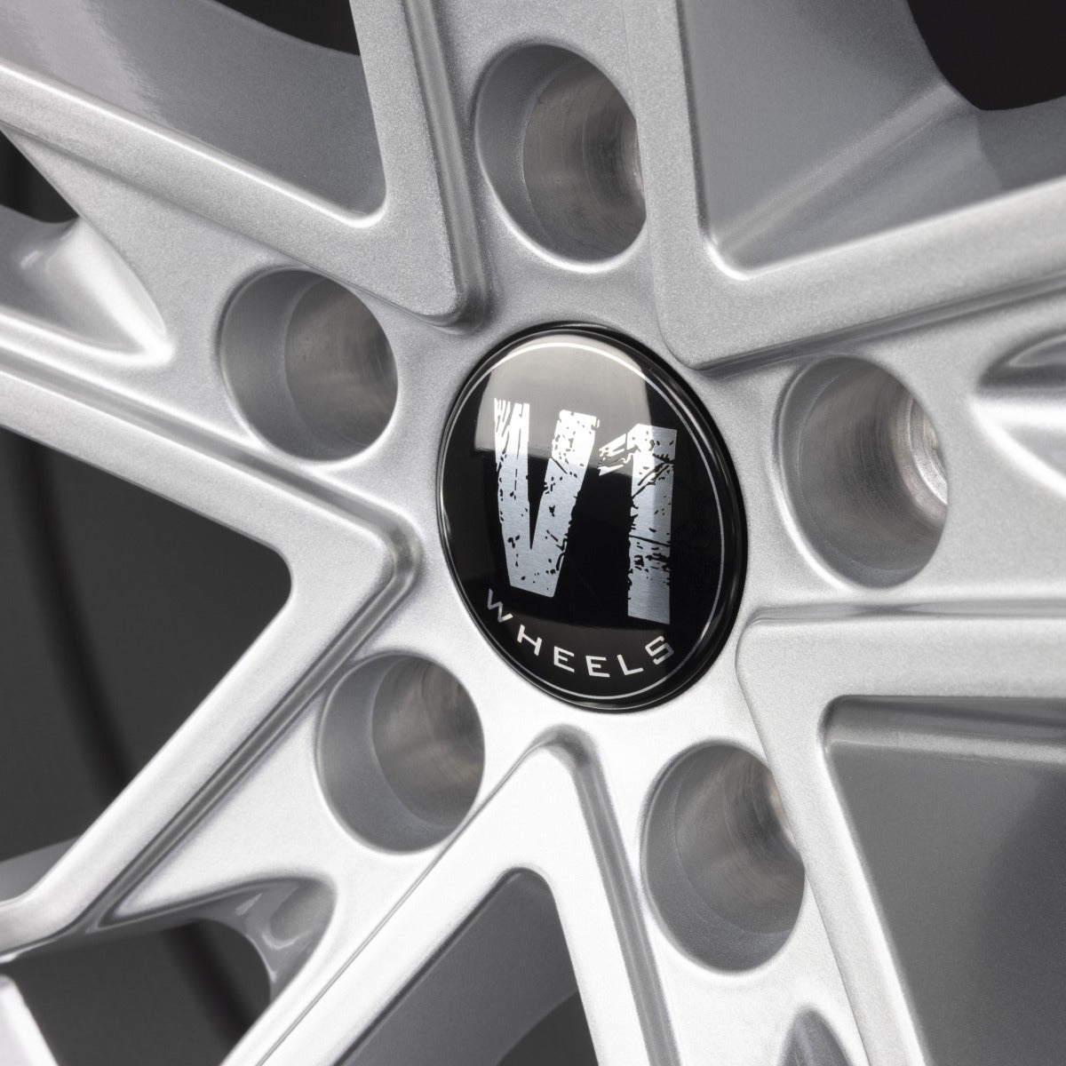 V1 Wheels V7 Hyper Silver Alufelge 8.5x19 Zoll ET44 LK 5x112 ML66.6 – Bild 3