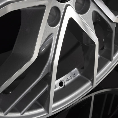 V1 Wheels V7 Glossy Gunmetal Machined Alufelge 8.5x19 Zoll ET44 LK 5x112 ML66.6 – Bild 5
