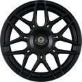 Königsräder KR2 Black Glossy Alufelge 8.5x19 Zoll ET35 LK 5x112 ML72.6