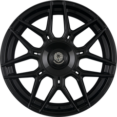 Königsräder KR2 Black Glossy Alufelge 8.5x19 Zoll ET35 LK 5x112 ML72.6
