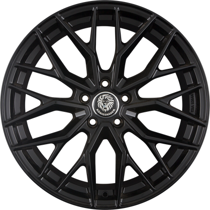 Königsräder KR3 Black Glossy Alufelge 8.5x19 Zoll ET45 LK 5x114.3 ML72.6
