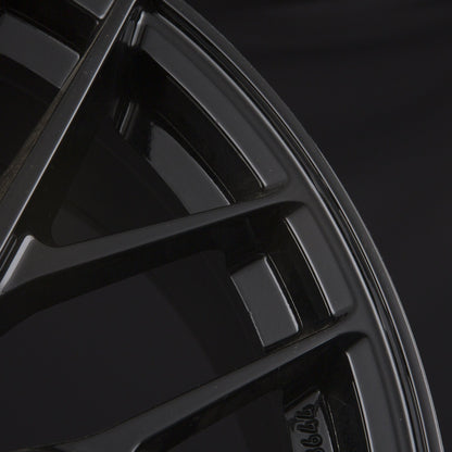 Königsräder KR3 Black Glossy Alufelge 8.5x19 Zoll ET45 LK 5x114.3 ML72.6 – Bild 5