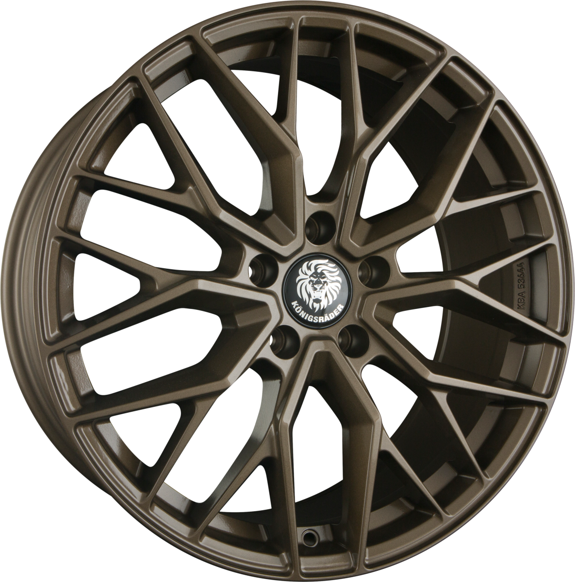 Königsräder KR3 Bronze Glossy Alufelge 8.5x19 Zoll ET30 LK 5x112 ML66.6 – Bild 2