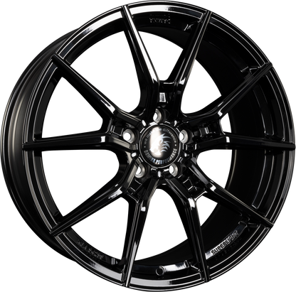 Damina Performance DM13 Superlight Black Alufelge 8.5x19 Zoll ET28 LK 5x112 ML66.6