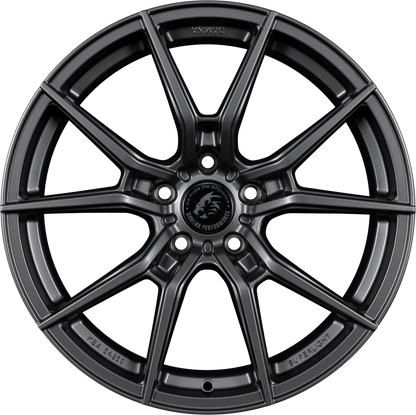 Damina Performance DM13 Superlight Grey Matt Alufelge 8.5x19 Zoll ET35 LK 5x120 ML72.6