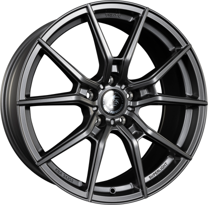 Damina Performance DM13 Superlight Grey Matt Alufelge 8.5x19 Zoll ET35 LK 5x120 ML72.6 – Bild 2