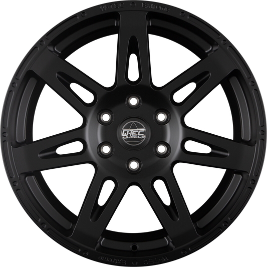 W-TEC Extreme Schwarz Alufelge 8.5x20 Zoll ET40 LK 6x139.7 ML106.1