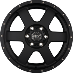 W-TEC All Terrain Schwarz Alufelge 8.5x18 Zoll ET35 LK 5x127 ML71.6