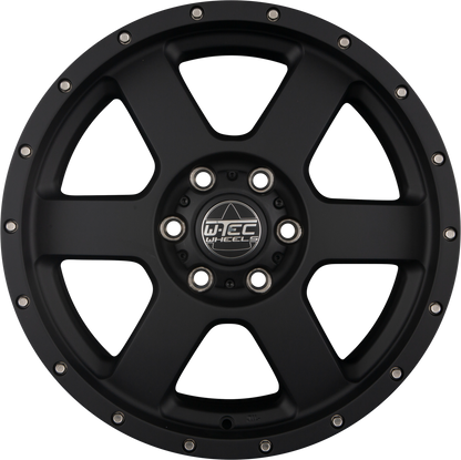 W-TEC All Terrain Schwarz Alufelge 8.5x18 Zoll ET35 LK 5x127 ML71.6