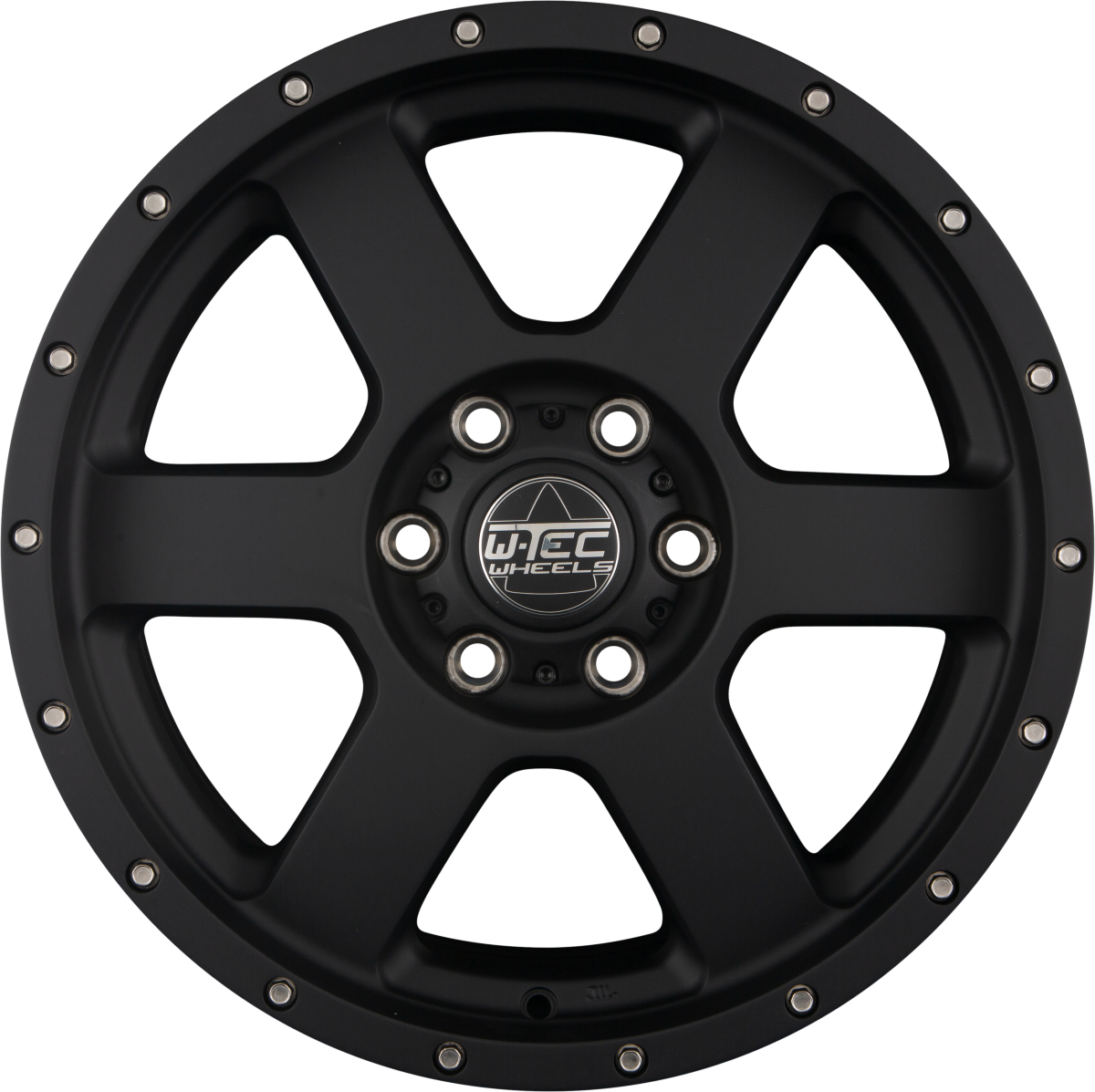 W-TEC All Terrain Schwarz Alufelge 8x17 Zoll ET45 LK 6x139.7 ML93.1