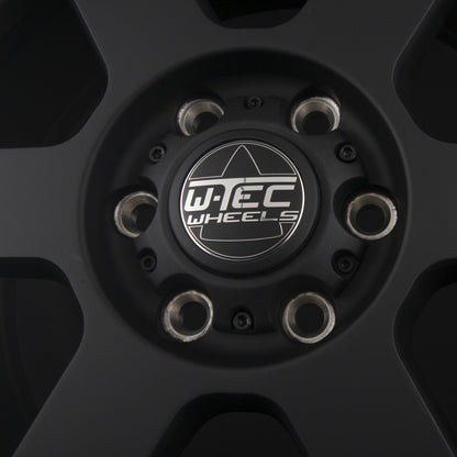 W-TEC All Terrain Schwarz Alufelge 8x17 Zoll ET45 LK 6x139.7 ML93.1 – Bild 4