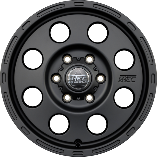 W-TEC Xplorer Schwarz Matt Alufelge 8x17 Zoll ET40 LK 6x139.7 ML93.1