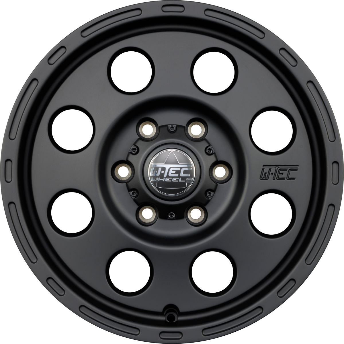 W-TEC Xplorer Schwarz Matt Alufelge 8x17 Zoll ET40 LK 6x139.7 ML93.1