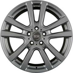 RH Alurad DH Adventure Sport-Silber Alufelge 8.5x18 Zoll ET45 LK 5x112 ML66.6