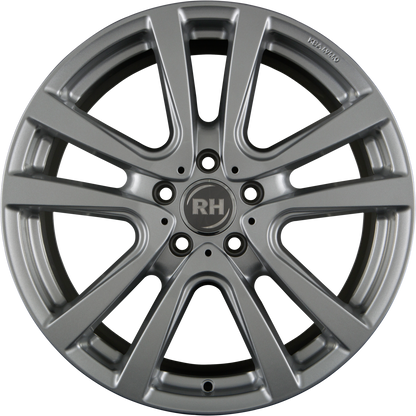 RH Alurad DH Adventure Sport-Silber Alufelge 8.5x18 Zoll ET45 LK 5x112 ML66.6