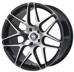 RH Alurad RB11 schwarz voll poliert Alufelge 11.5x21 Zoll ET50 LK 5x112 ML72.6