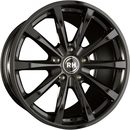 RH Alurad GT Schwarz Glanz Lackiert Alufelge 11x20 Zoll ET66 LK 5x130 ML71.5 – Bild 2