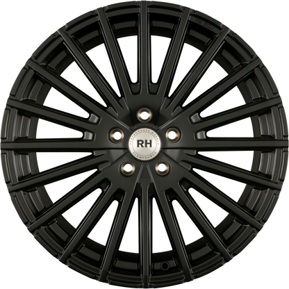 RH Alurad WM Rad Racing Schwarz Alufelge 10x20 Zoll ET40 LK 5x114.3 ML72.6