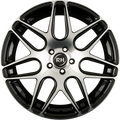 RH Alurad RB11 Schwarz Voll Poliert Alufelge 9x21 Zoll ET50 LK 5x112 ML72.6
