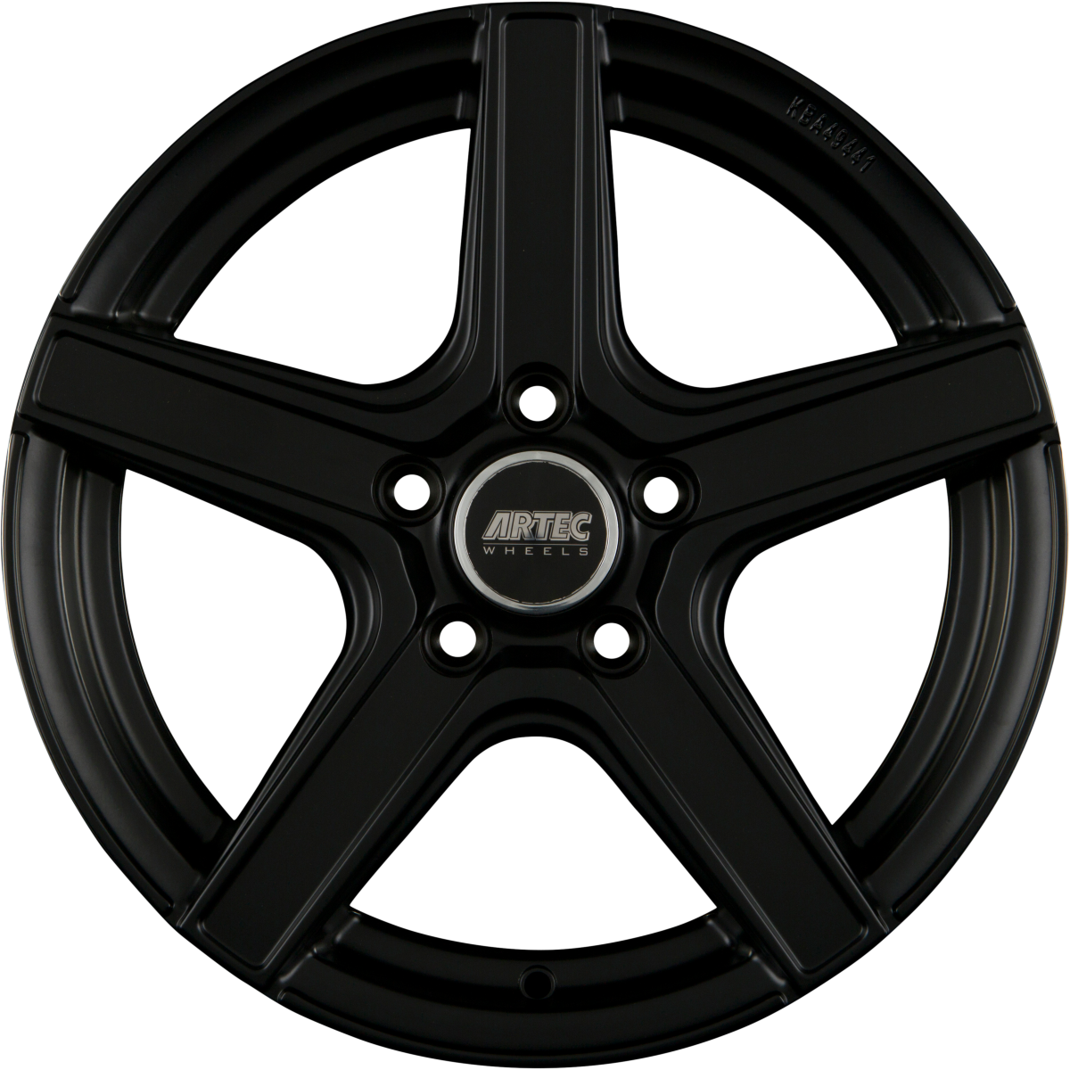 RH Alurad AR4 Racing Schwarz Alufelge 6.5x16 Zoll ET43 LK 5x112 ML57.1