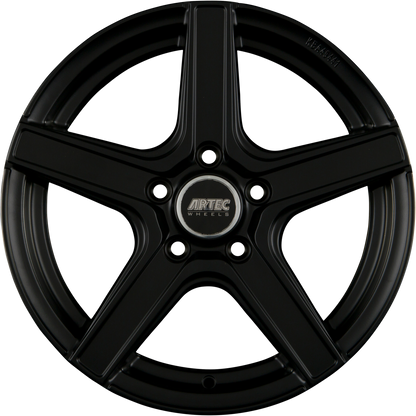 RH Alurad AR4 Racing Schwarz Alufelge 6.5x16 Zoll ET43 LK 5x112 ML57.1