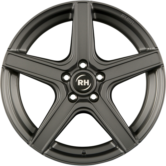 RH Alurad AR4 Anthrazit Matt Alufelge 6.5x16 Zoll ET43 LK 5x112 ML57.1