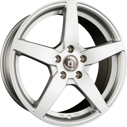 Diewe Inverno ARGENTO - Silber Alufelge 7.5x17 Zoll ET29 LK 5x112 ML66.6 – Bild 2