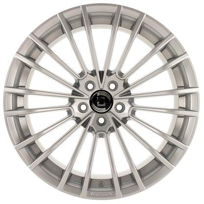 Diewe Presto argento silber Alufelge 9.5x22 Zoll ET40 LK 5x108 ML63.4 – Bild 2