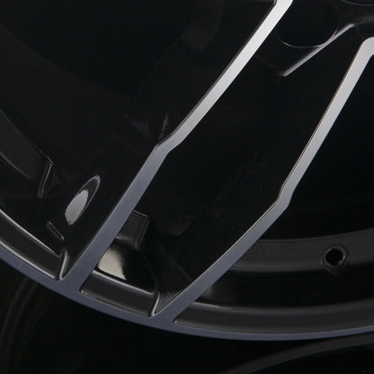 Diewe Wheels Alito NERO S MACHINED - Schwarz Glanz Frontpoliert Alufelge 9x20 Zoll ET25 LK 5x112 ML66.6 – Bild 5