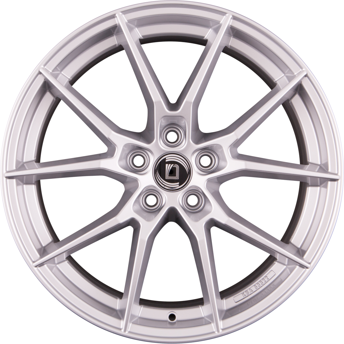 Diewe Alla argento silber Alufelge 8.5x20 Zoll ET20 LK 5x112 ML66.6 – Bild 3