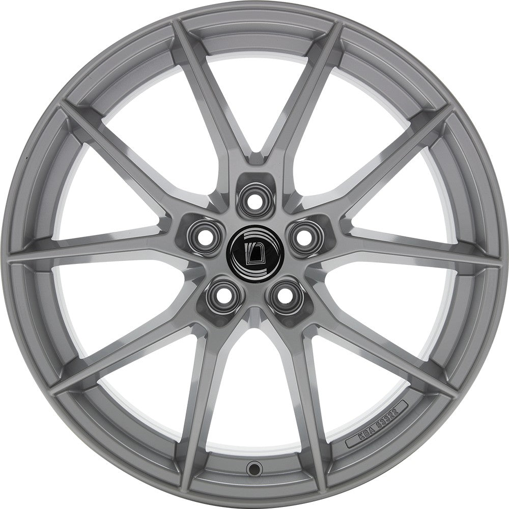 Diewe Alla argento silber 9.5x22 ET37 - LK5/112 ML66.6 – Bild 2