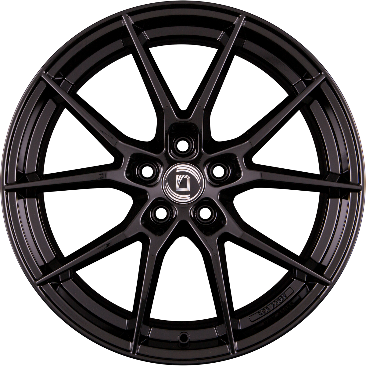 Diewe Alla neros Alufelge 9x19 Zoll ET28 LK 5x112 ML66.6 – Bild 3