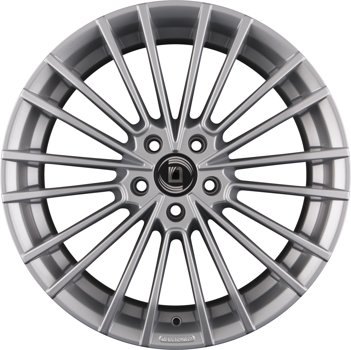 Diewe Presto argento silber Alufelge 9.5x21 Zoll ET36 LK 5x112 ML66.6 – Bild 3