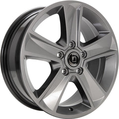 Arcasting Mammut argento silber Alufelge 7x17 Zoll ET45 LK 5x112 ML66.6