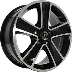 Arcasting Mammut nero machined Alufelge 7x16 Zoll ET42 LK 5x108 ML65.1