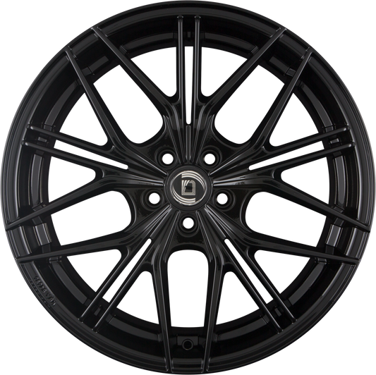 Diewe Brenta NERO S - Schwarz Glanz Alufelge 9.5x22 Zoll ET42 LK 5x112 ML57.1