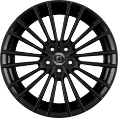 Diewe Presto NERO S - Schwarz Glanz Alufelge 10.5x22 Zoll ET20 LK 5x112 ML66.6