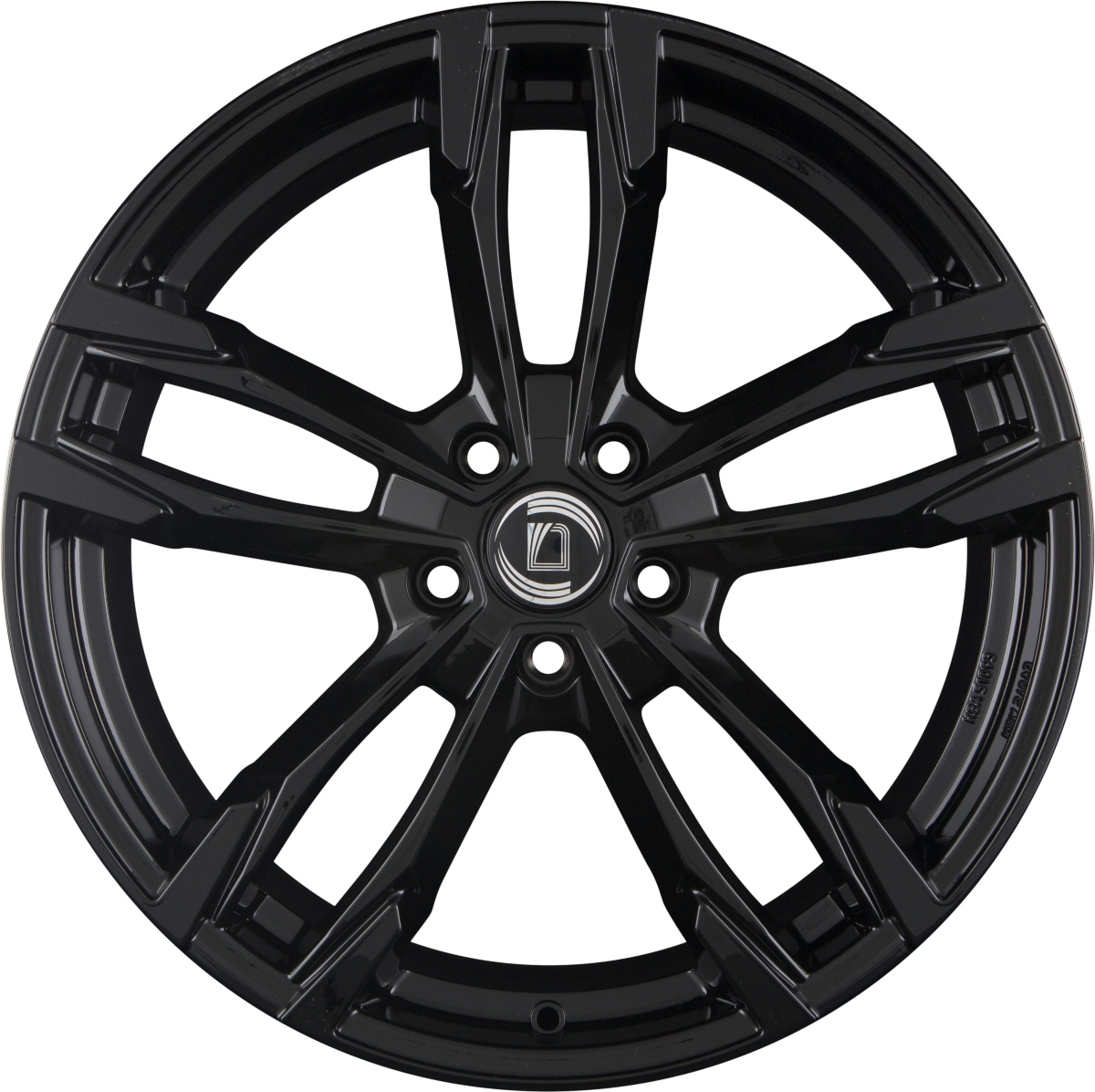 Diewe Wheels Avio NERO S - Schwarz Alufelge 9x20 Zoll ET34 LK 5x120 ML72.6 – Bild 3