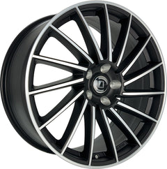 Diewe Briosa neros machined Alufelge 8.5x20 Zoll ET45 LK 5x112 ML66.6